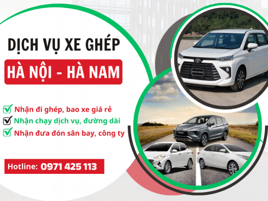 Xe Ghép Hà Nội - Hà Nam | Nhà Xe Thành Công – Tiết Kiệm, Nhanh Chóng, Đón Tận Nơi 24/7